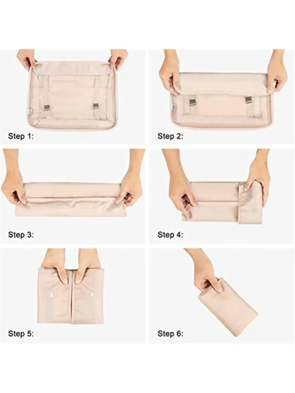 Travel Packing Cubes Set Luggage Organizer Bags Toiletry Shoe Laundry 10 Piece